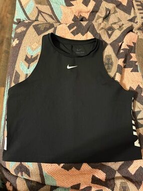 Nike Pro kids Black Athletic Tank Top